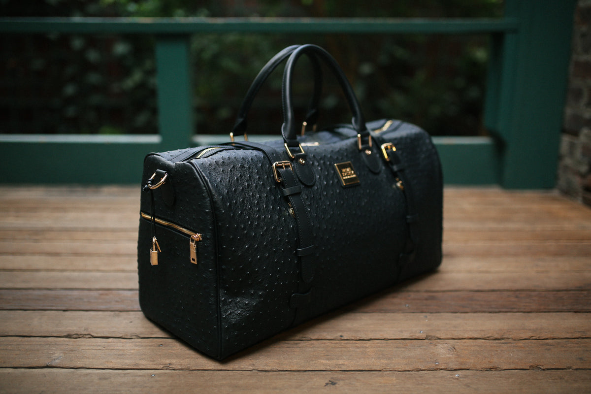 The Crown Collection Black Duffle