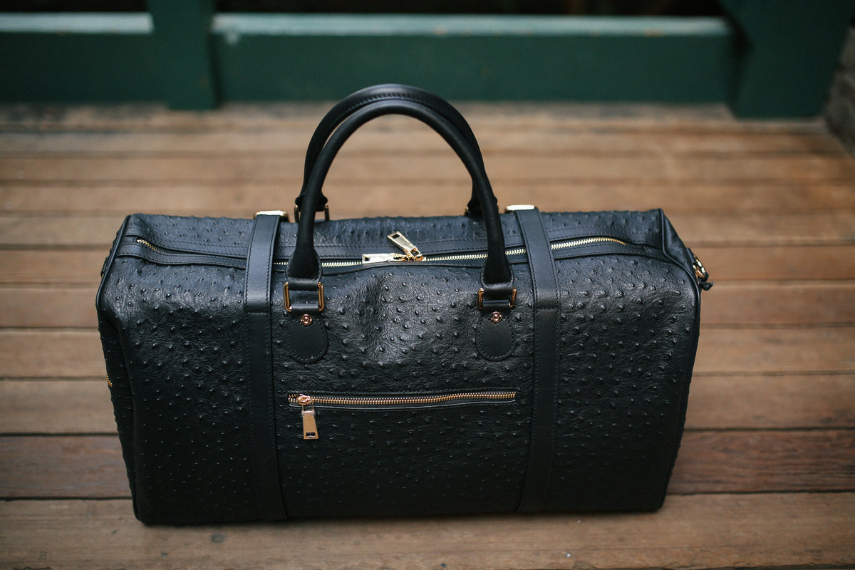 The Crown Collection Black Duffle