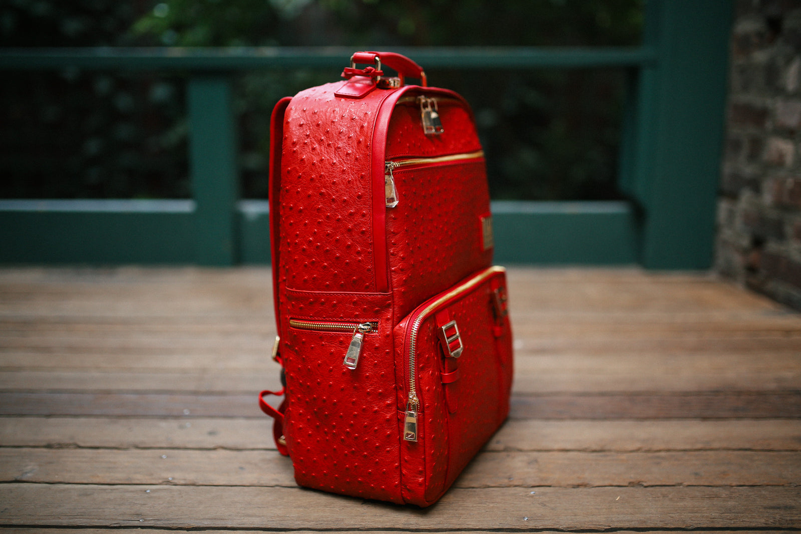 Crown Red Backpack